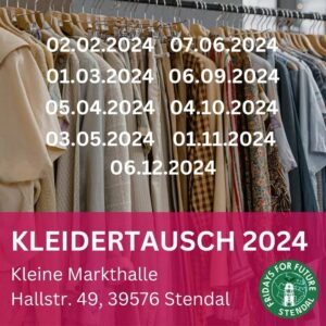 Kleidertausch Fridays for Future